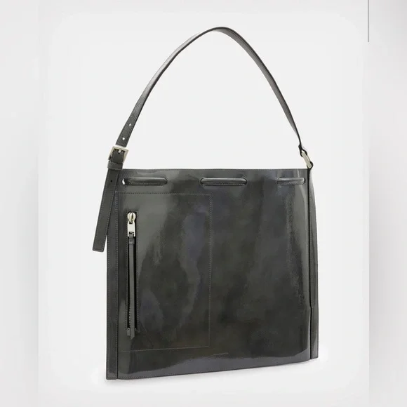 All Saints Alpha Leather Backpack (NWT) AllSaints Alpha Convertible Leather Backpack | Nordstromrack main image 2
